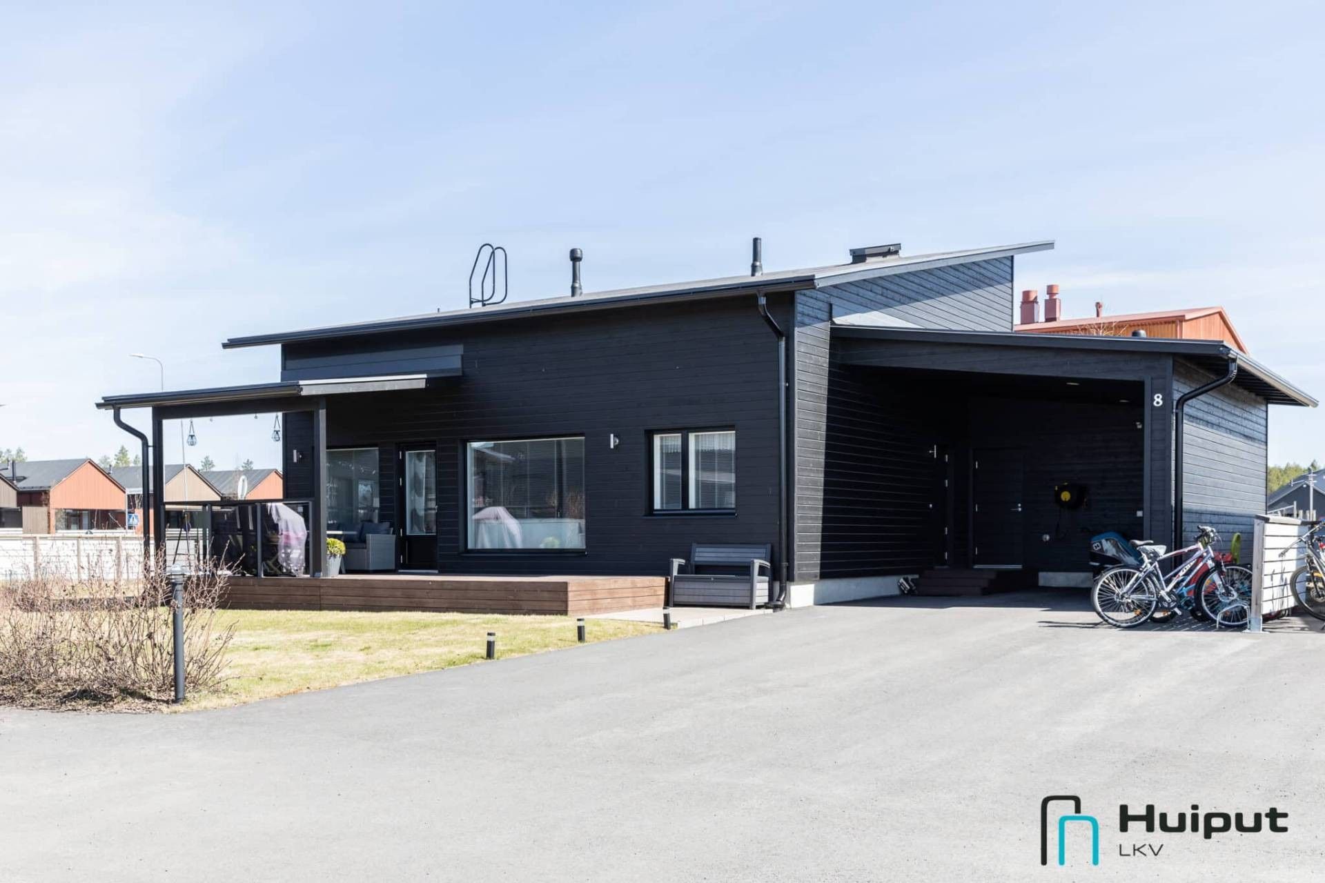 Huiput LKV:n myymä erillistalo, Soittajankangas, Oulu